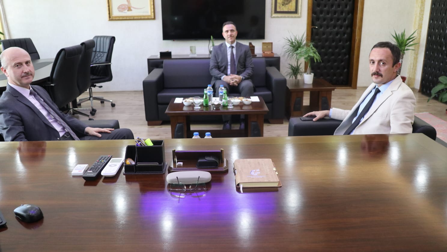 Erzincan Cumhuriyet Başsavcısı Sayın Dr.Ali ÖZTÜRK ve Adalet Komisyonu Üyesi Sayın Bayram KÖSEOĞLU